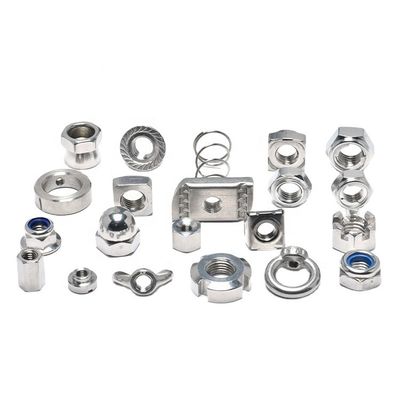 Galvanized Finish ZINC M36 Hex Head Nut DIN934 for Industrial Machinery Parts