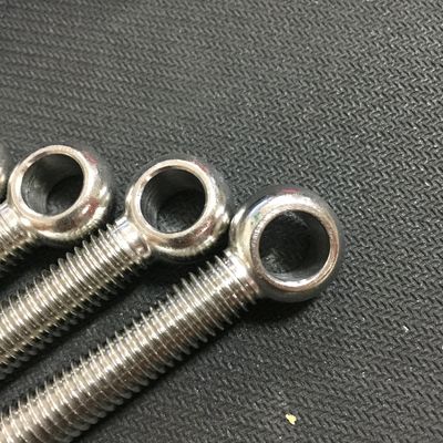 Stainless Steel Bolt DIN444 UNI6058 Eye Bolt 8.8 with Yellow Zinc Finish and Hook