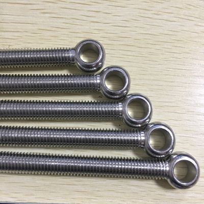 Stainless Steel Bolt DIN444 UNI6058 Eye Bolt 8.8 with Yellow Zinc Finish and Hook