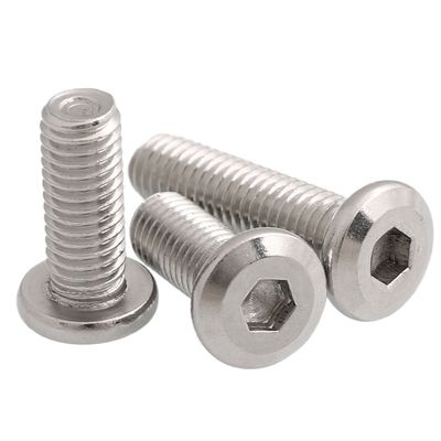 User-Friendly DIN7420 Flat Round Head Hexagon Socket Screw for Machine Wood Furniture
