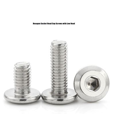 User-Friendly DIN7420 Flat Round Head Hexagon Socket Screw for Machine Wood Furniture