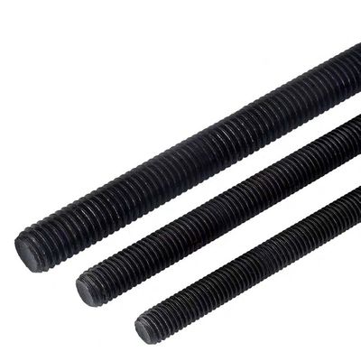 Carbon Steel Plain Direct Black Oxide DIN938 Stud Bolts Lead Screw with ZINC Finish