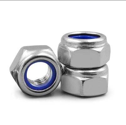 High Quantity Din 985 Hexagon Hex Black Nylon Lock Nut with Metric Measurement System