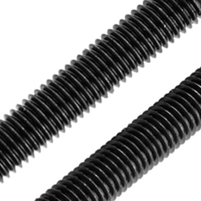 Carbon Steel Plain Direct Black Oxide DIN938 Stud Bolts Lead Screw with ZINC Finish