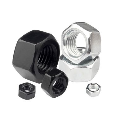 ISO9001 Certified Black Oxide M2-M30 Hex Nut DIN934 Nut and Bolt for Construction