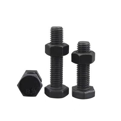 ISO9001 Certified Black Oxide M2-M30 Hex Nut DIN934 Nut and Bolt for Construction