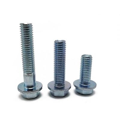 M19 M20 M21 Flange Bolt Grade 10.9/12.9 DIN6921 in Plain Finish for Secure Fastening