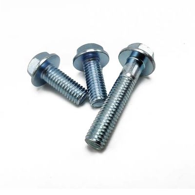 M19 M20 M21 Flange Bolt Grade 10.9/12.9 DIN6921 in Plain Finish for Secure Fastening