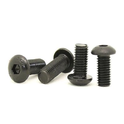Precision Nonstandard Parts OEM Service Hex Socket Button Head Screw ISO 7380 Plain Finish