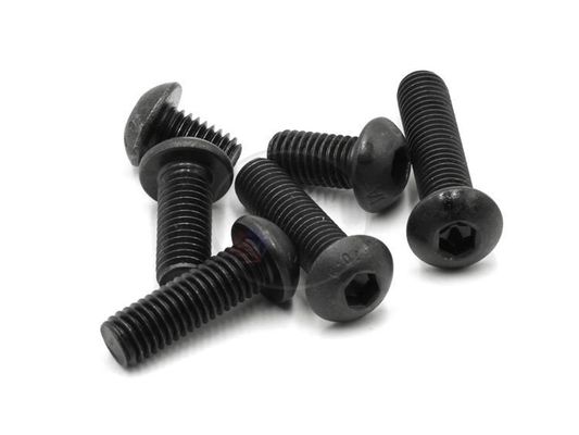 Precision Nonstandard Parts OEM Service Hex Socket Button Head Screw ISO 7380 Plain Finish