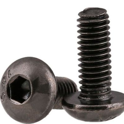 Precision Nonstandard Parts OEM Service Hex Socket Button Head Screw ISO 7380 Plain Finish