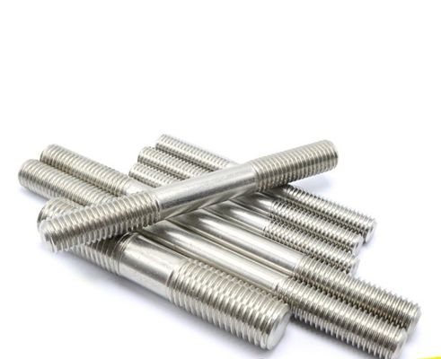 Customizable Fastening with Stainless Steel Double End Sided Stud Bolts and Nuts