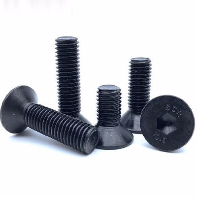Black High Strength Grade 10.9 Hexagon Socket Countersunk Head Bolt DIN 7991 M2-M100