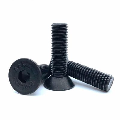 Black High Strength Grade 10.9 Hexagon Socket Countersunk Head Bolt DIN 7991 M2-M100