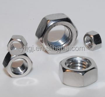 Metric M4-M52 Hex Nuts Carbon Steel and Stainless Steel for Various Applications