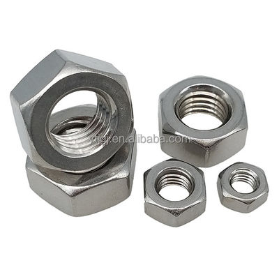 Metric M4-M52 Hex Nuts Carbon Steel and Stainless Steel for Various Applications