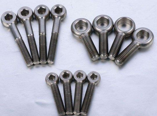 Zinc Plated Forged Stainless Steel Eye Bolt for Lifting in Industrial Environments