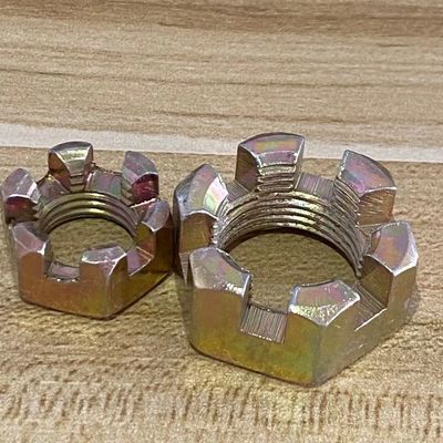 DIN935 Slotted Nut Hex Slotted Castle Nuts Grade 4.8/8.8/10.9/12.9Ect Standard DIN