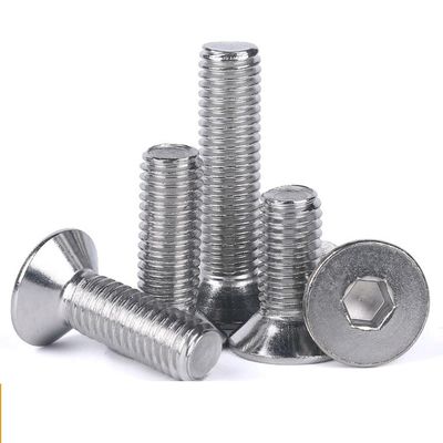 ISO9001 Certified Hexagon Socket Countersunk Head Cap Screws for M3.5-M12 Applications