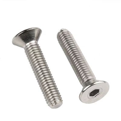 ISO9001 Certified Hexagon Socket Countersunk Head Cap Screws for M3.5-M12 Applications