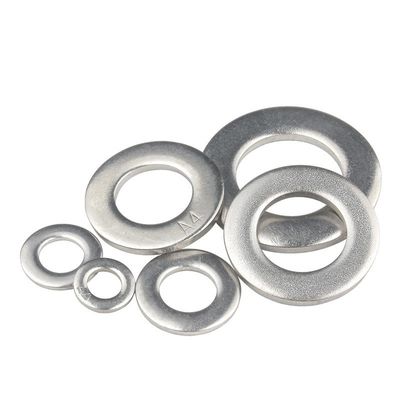 ISO9001 Certified 304 Stainless Steel Flat Washer for Nonstandard Parts OEM Service