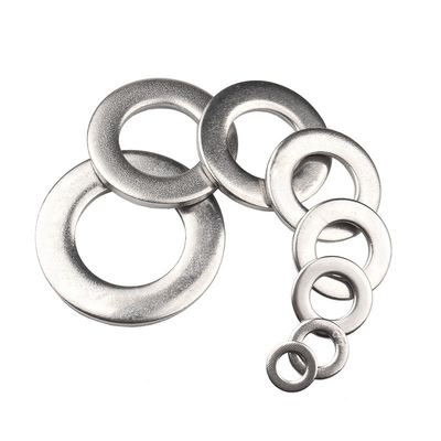 ISO9001 Certified 304 Stainless Steel Flat Washer for Nonstandard Parts OEM Service