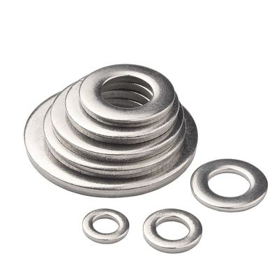 Flat Spring Steel Spacer Thin Flat 304 Stainless Din7989 Din988 Din125 Zinc Plated Washers Steel Copper