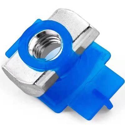Zinc Plated M6 M8 M10 T Channel Spring Nut for Long Spring Strut in Metric Measurement System