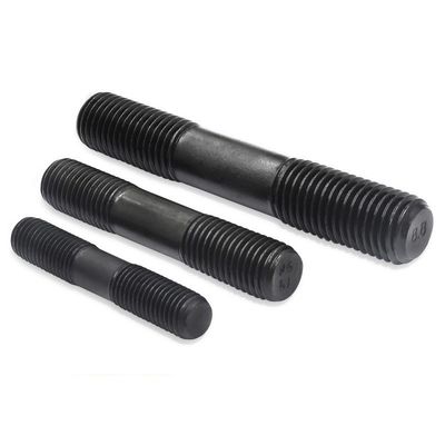 Double head bolts grade 8.8 for Carbon steel blackening studs type Inch Clamping type