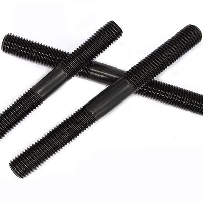 Double head bolts grade 8.8 for Carbon steel blackening studs type Inch Clamping type