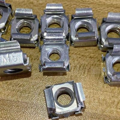 Metric Measurement System Stainless Steel Square Cage Nut Clip Nut for Brass Products