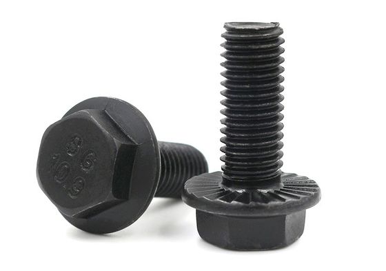 Titanium Hex Flange Bolt Length 3mm-500mm M3-M64 for Oil and Gas Industry