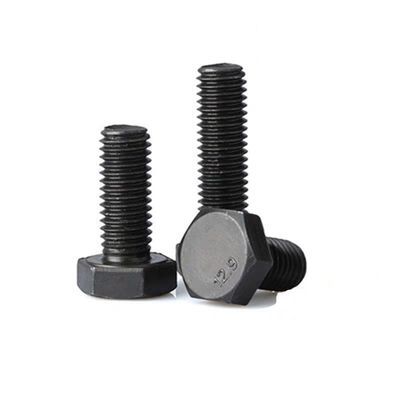 Handan Yateng High Strength Steel Hexagon Head Screws DIN931 for Requested Grade 12.9