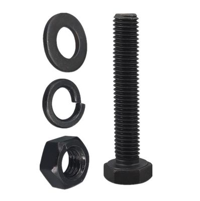 4.8 8.8 10.9 12.9 DIN933 931 Hex Bolt with ZINC Finish and ISO9001 Certification