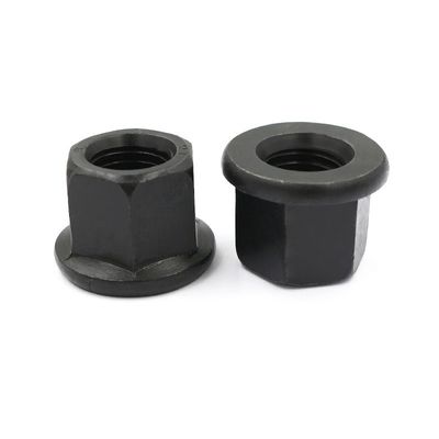 ISO Standard High Flange Nut with Pad Plate Nut/Hexadecimal Flange Thickening Nut M10-M30