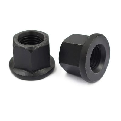 ISO Standard High Flange Nut with Pad Plate Nut/Hexadecimal Flange Thickening Nut M10-M30