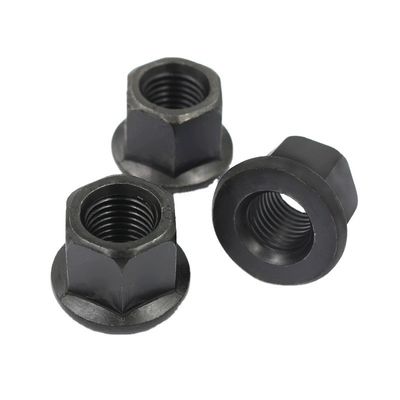 ISO Standard High Flange Nut with Pad Plate Nut/Hexadecimal Flange Thickening Nut M10-M30