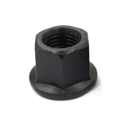 ISO Standard High Flange Nut with Pad Plate Nut/Hexadecimal Flange Thickening Nut M10-M30