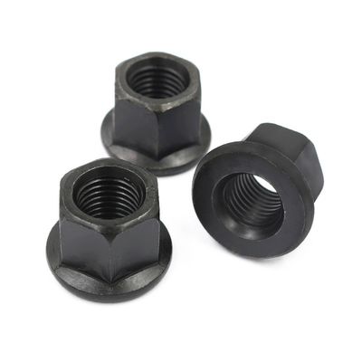 ISO Standard High Flange Nut with Pad Plate Nut/Hexadecimal Flange Thickening Nut M10-M30