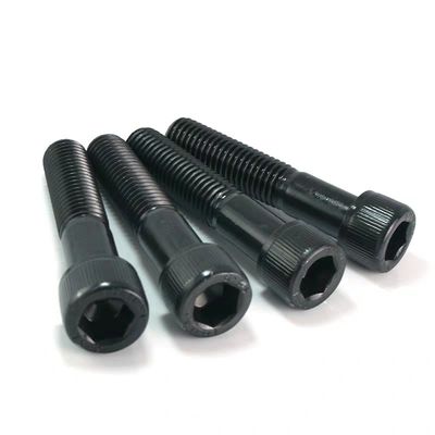 ASTM A574 Black Oxide Finish Hexagon Socket Head Cap Screws DIN912 in Industry Standard