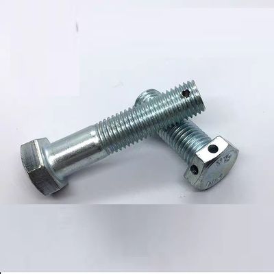 Hex Bolt With Hole For Cotter Pin In The Middle Head Or End M3-M100 DIN ANSI Standard
