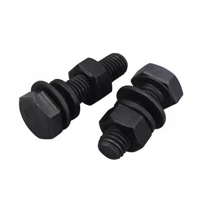 MM10-MM500 Plain Finish Hex Head Bolts Nuts and Washers from Handan DIN933 DIN931