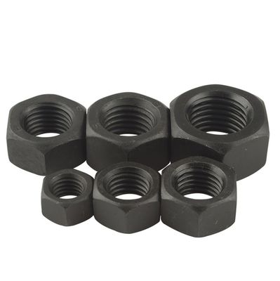 Carbon Steel Hex Head Nut M6 M8 M10 DIN934 for Building Construction Projects