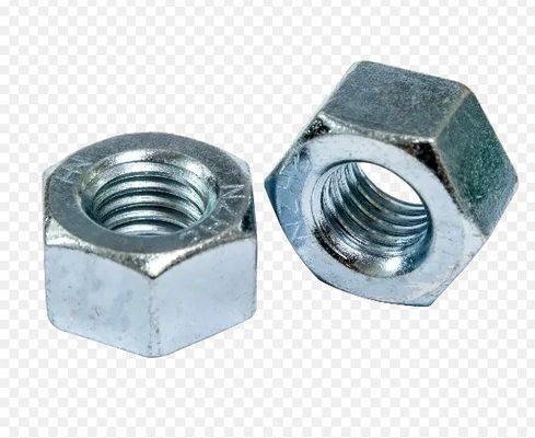 Carbon Steel Hex Head Nut M6 M8 M10 DIN934 for Building Construction Projects