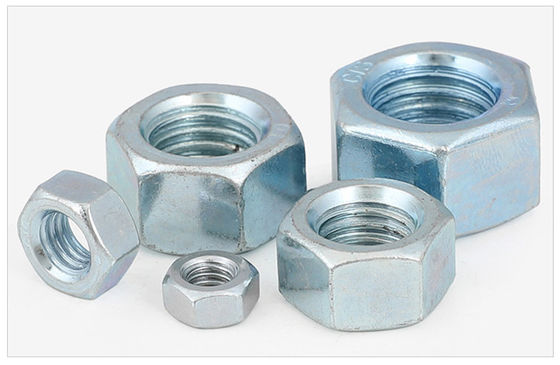 Metric Measurement Metric ISO Din Hexagon Nut with Zinc Plating Black DIN 934