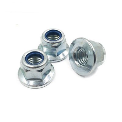 M2-M100 Hex Flange Nylock Nut Direct Supply Best with Zn HDG Black Plain Finish
