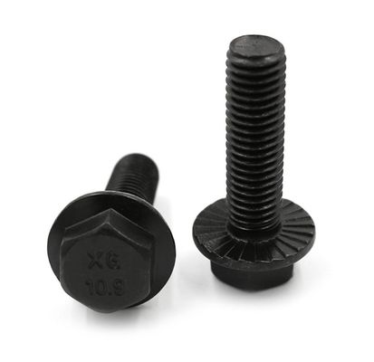 Direct Supply of DIN6921 Hex Flange Bolts with DIN Standard and ISO9001 Certificate