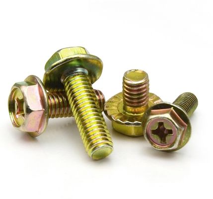 Direct Supply of DIN6921 Hex Flange Bolts with DIN Standard and ISO9001 Certificate