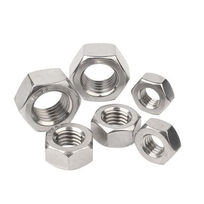 Yellow Zinc Plated Stainless Steel SS304 SS316 A2 A4 70 80 Hex Nut DIN934 Direct