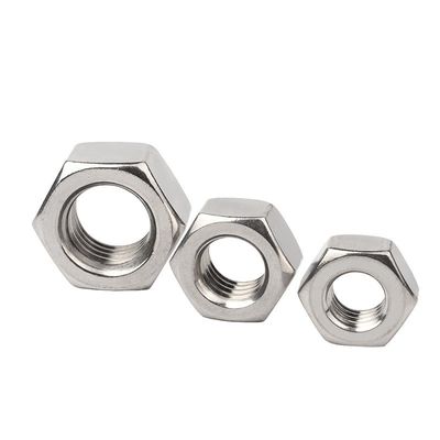 Yellow Zinc Plated Stainless Steel SS304 SS316 A2 A4 70 80 Hex Nut DIN934 Direct